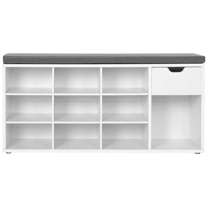 Szafka na Buty z Siedziskiem biała