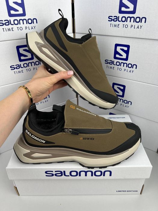 Чоловічі кросівки Salomon Odyssey ELMT Advanced Brown коричневі