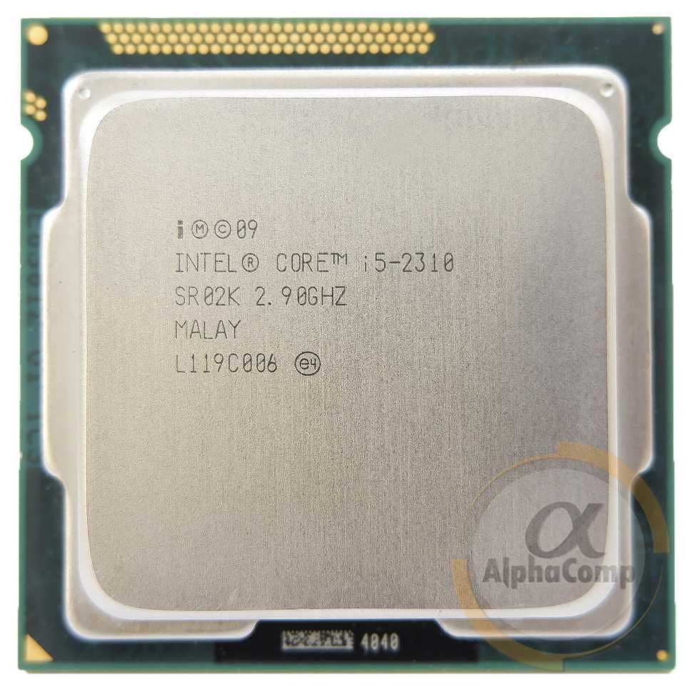 Intel Core I5-2310 2.90GHz-3.10Ghz CPU ядер 4, 4 потоков