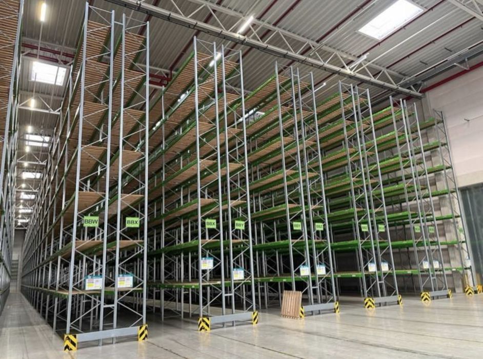 Regal paletowy magazynow sklepowy przemyslowy metalowy