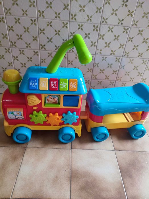 Comboio andador aprendizagem
