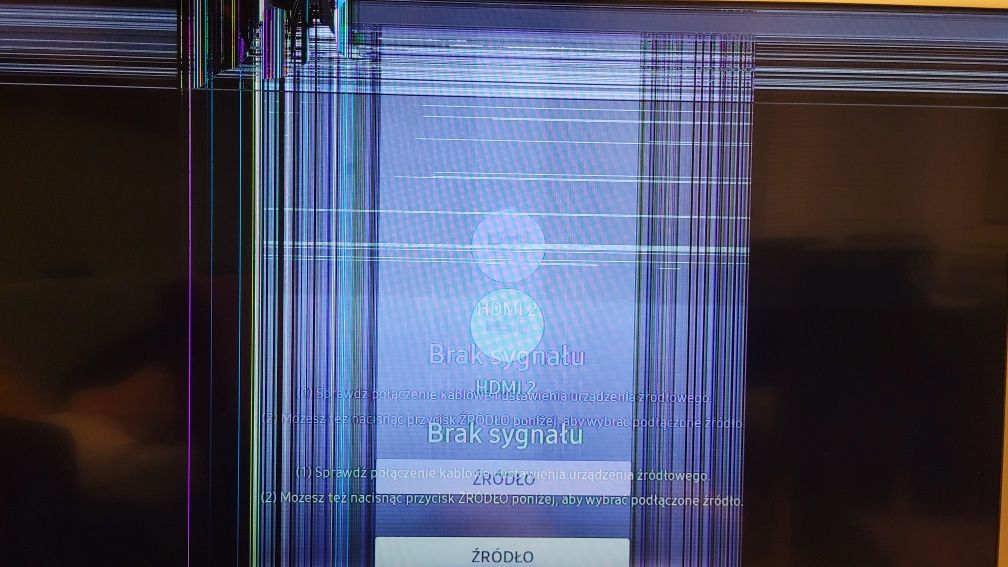 TV Samsung 32' USZKODZONY ekran