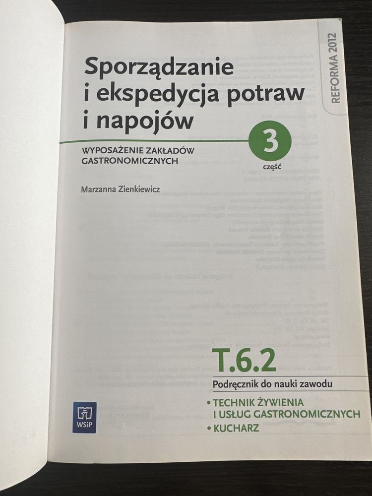 Sporządzanie i ekspedycja potraw i napojów część 3