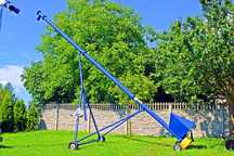 Żmijka do zboża FI 140 6m Z KOSZEM + WÓZEK Podajnik ślimakowy 20 ton/h Podajnik do zboża OSUCH