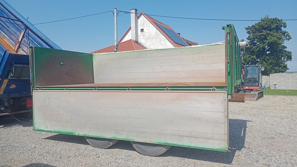 Przyczepa tandem wywrotka Kempf 2014 kiper trzy strony lekka Miller