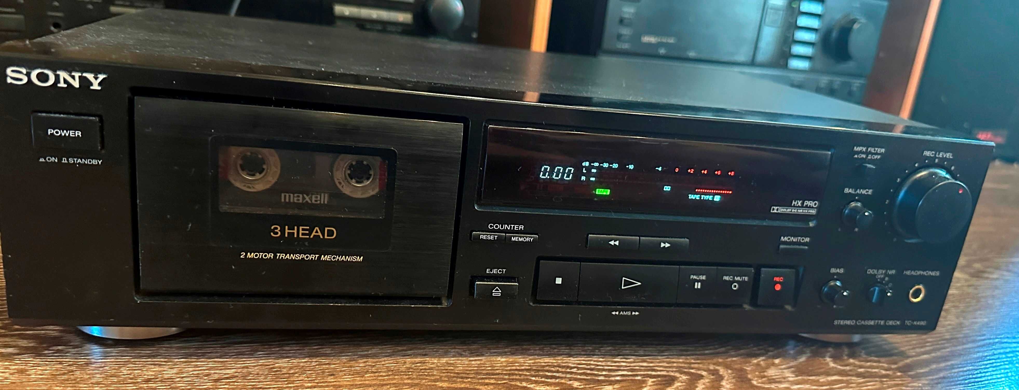 Дека Sony TC K 490 (3 head)