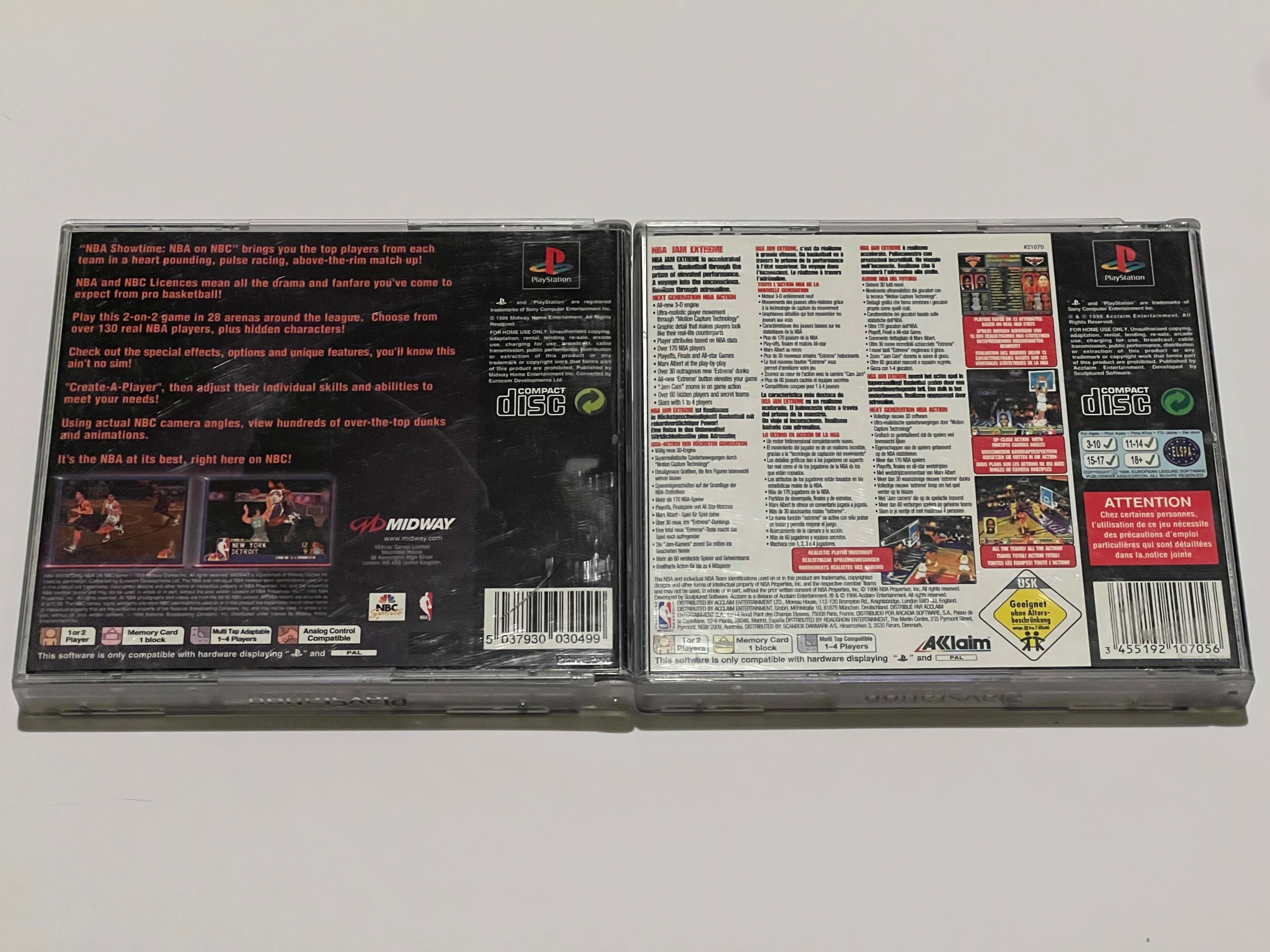 NBA Show Time & NBA Jam Extreme, Sony PlayStation