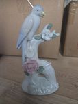 Figurka porcelanowa - papugi