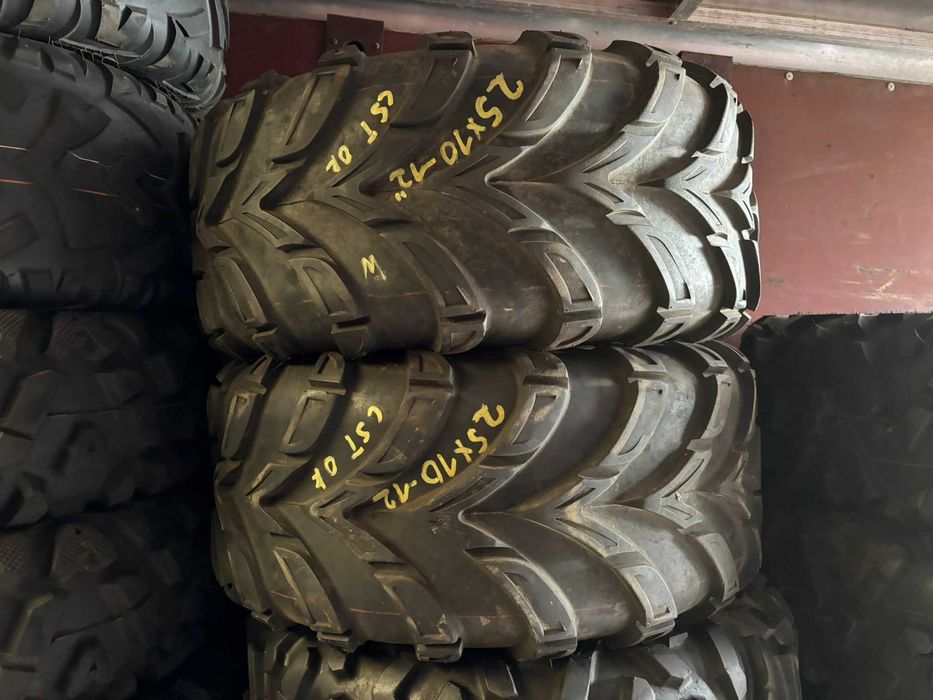 2X Opony ATV QUAD 25X10-12 | 25X10X12 | 25X10R12 | 25/10/12 CST