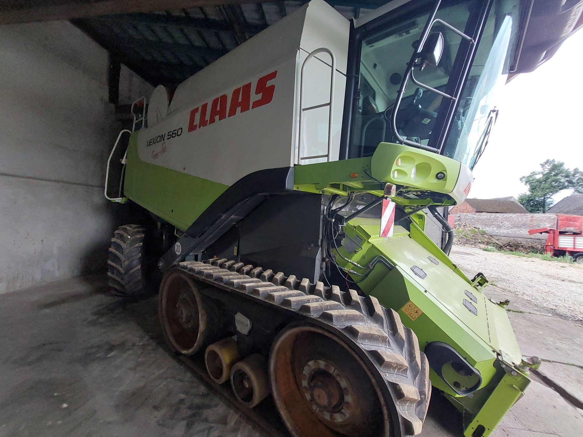 Kabina kombajna Claas Lexion 560