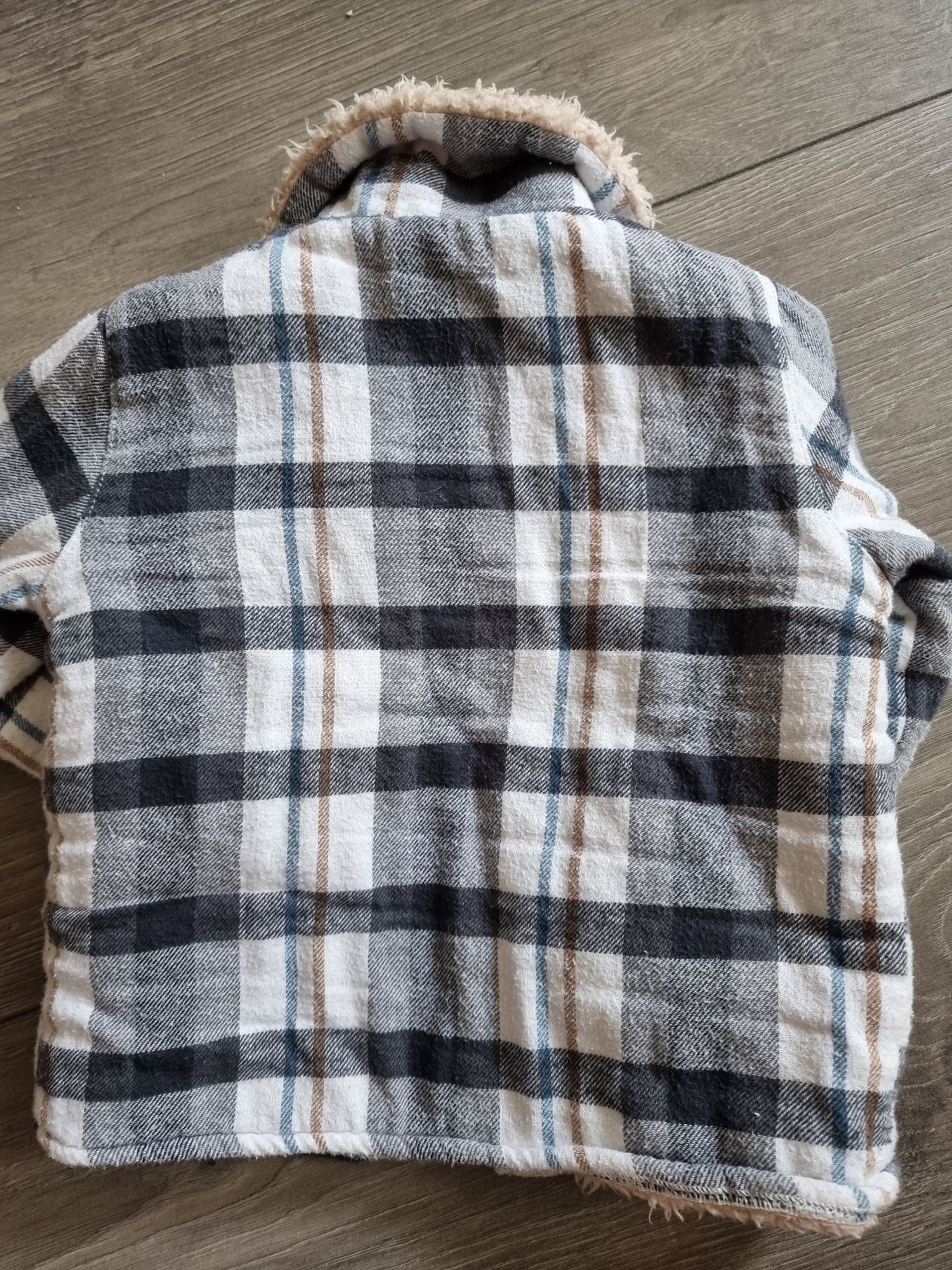 Рубашка утеплённая детская