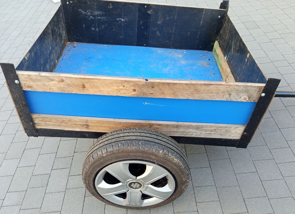 Przyczepka ogrodowa pod mauzera