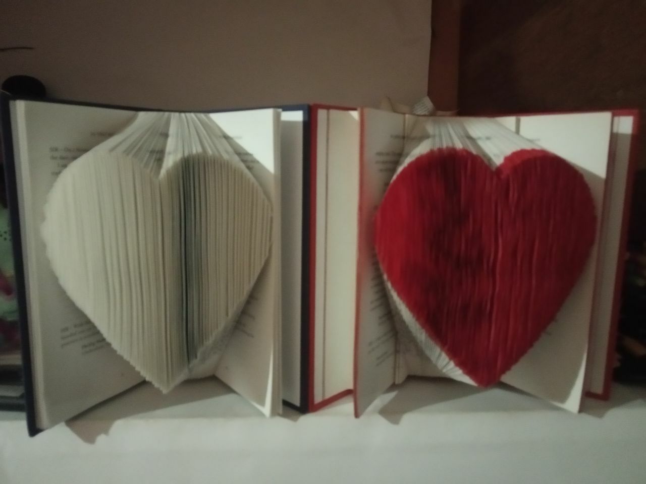 Эксклюзивная Валентинка Книга Букфолдинг Подарок Book Folding