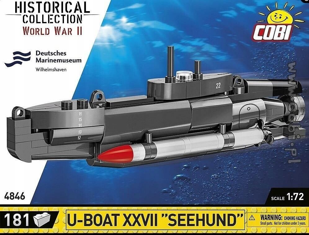 Hc Wwii U-boat Xxvii Seehund, Cobi