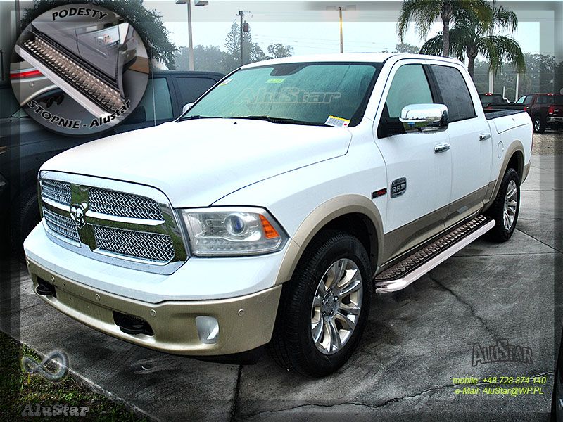 Dodge RAM Orurowanie Orurowania Podesty Montaz