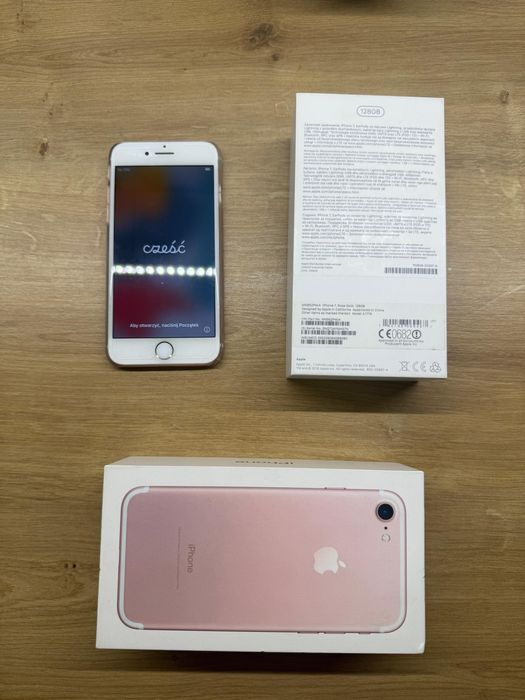 Telefon iPhone 7 128gb bateria poniżej 60%