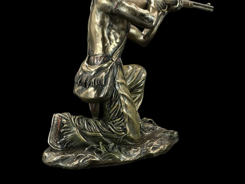 Indiański Wojownik Strzelający Ze Strzelby Veronese (Wu76629a4)