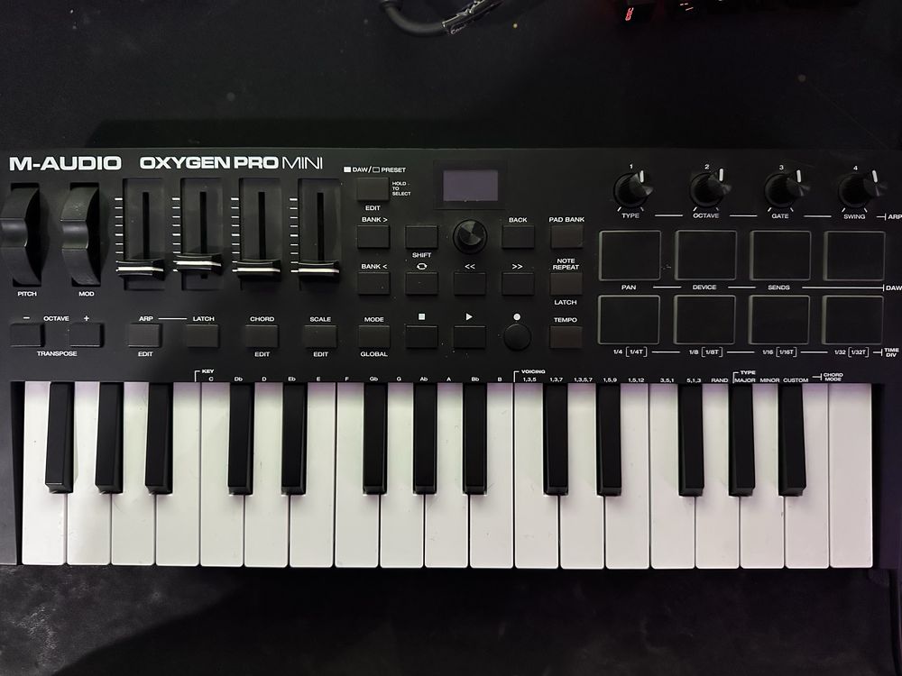 M-audio oxygen pro mini