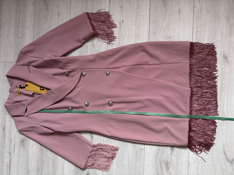 Сукня піджак з бахромою