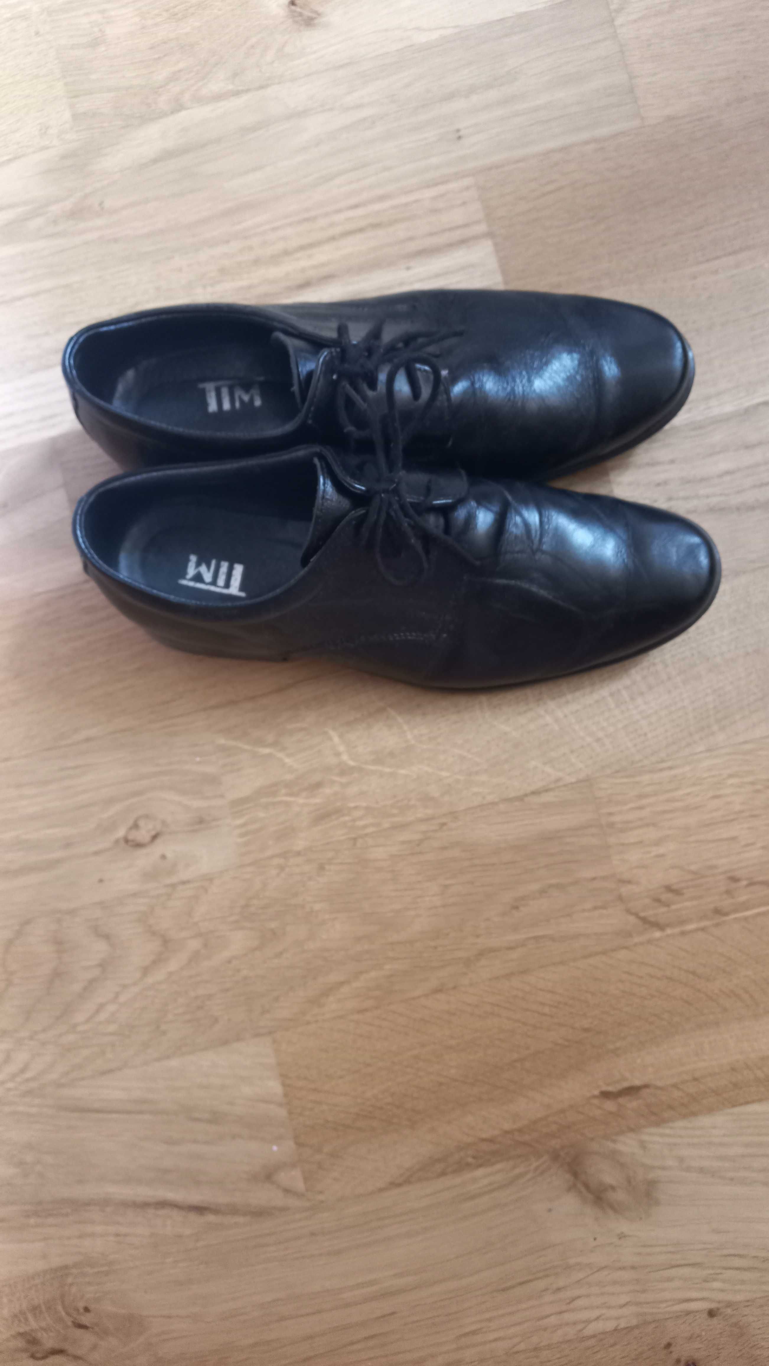 Buty komunijne,skórzane eleganckie roz.36