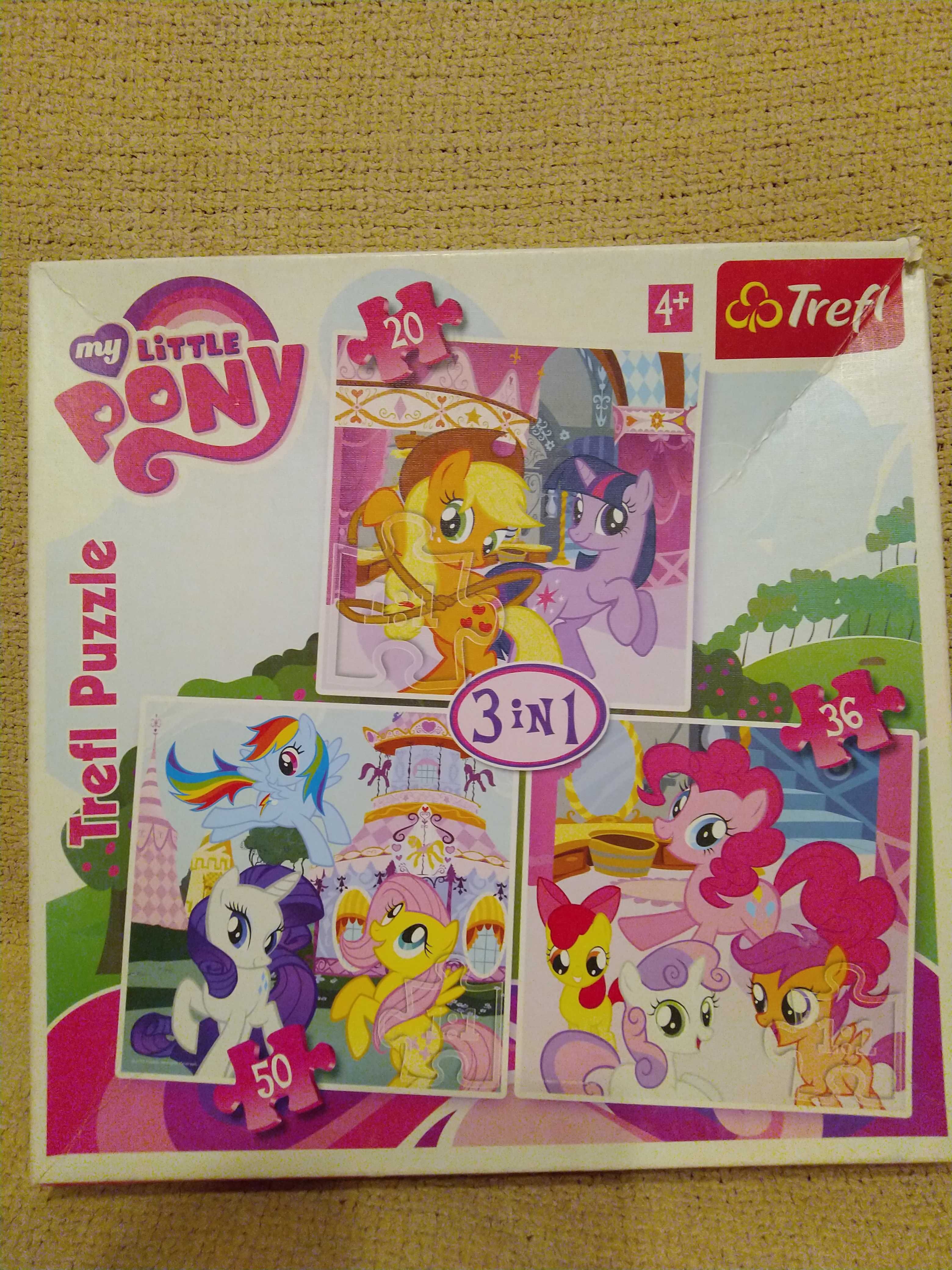 Puzzle My Little Pony 3 in 1