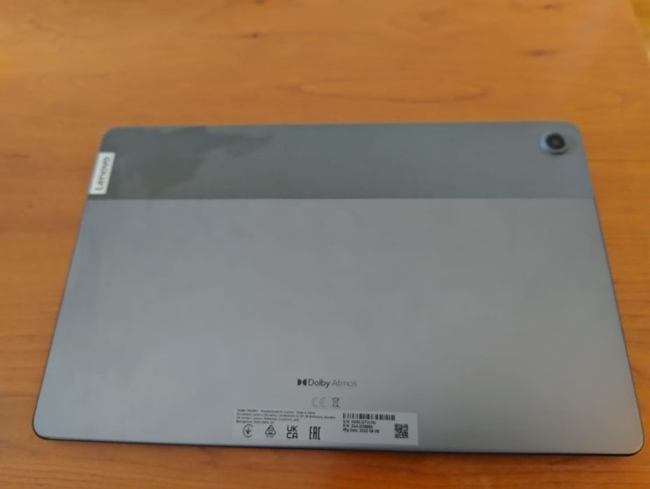 Lenovo TB-125FU Tab M10 Plus 3rd Gen (4GB+128GB) 10" Storm Grey, Wi-Fi