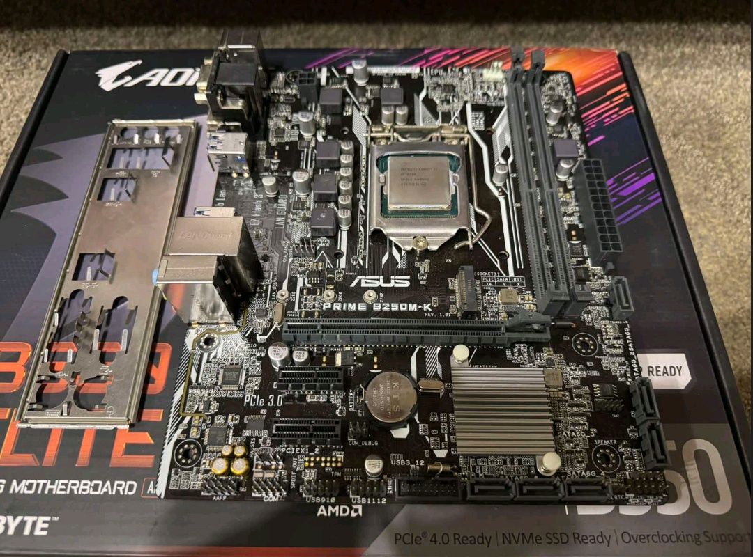 Материнка ASUS b250m-k
