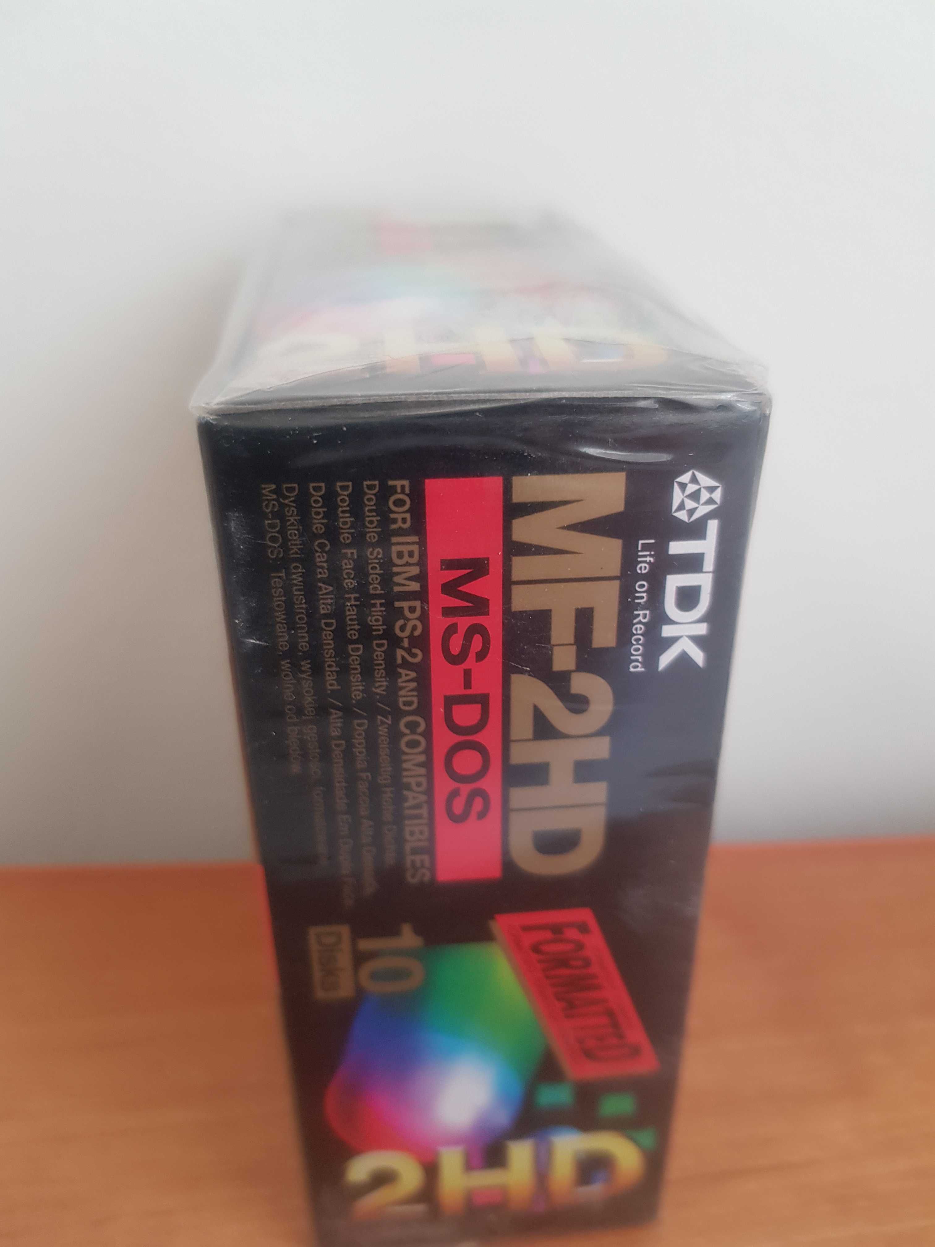 Dyskietki TDK MF-2HD MS-DOS