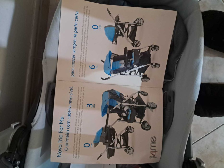 Carrinho chico trio for me