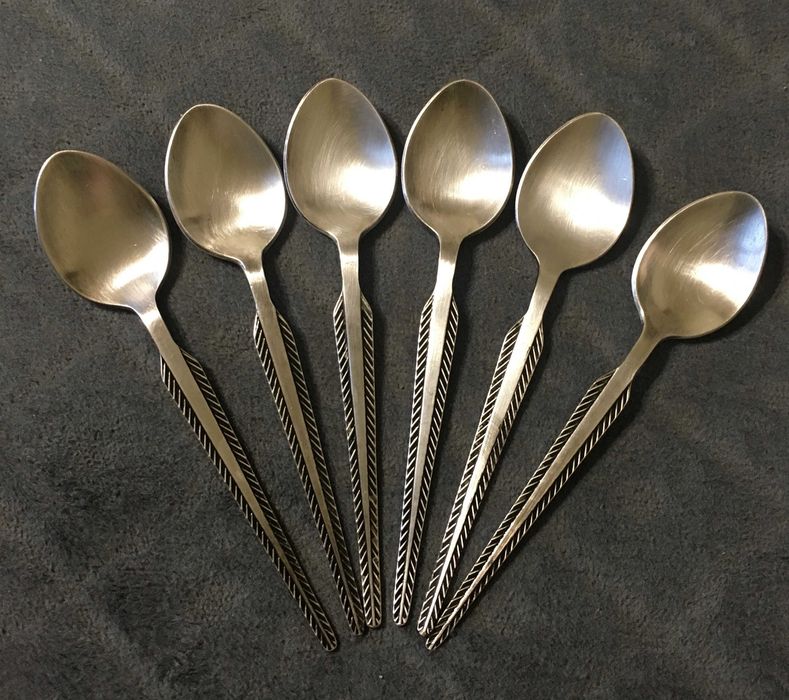 Łyżeczki posrebrzane do herbaty CCCP