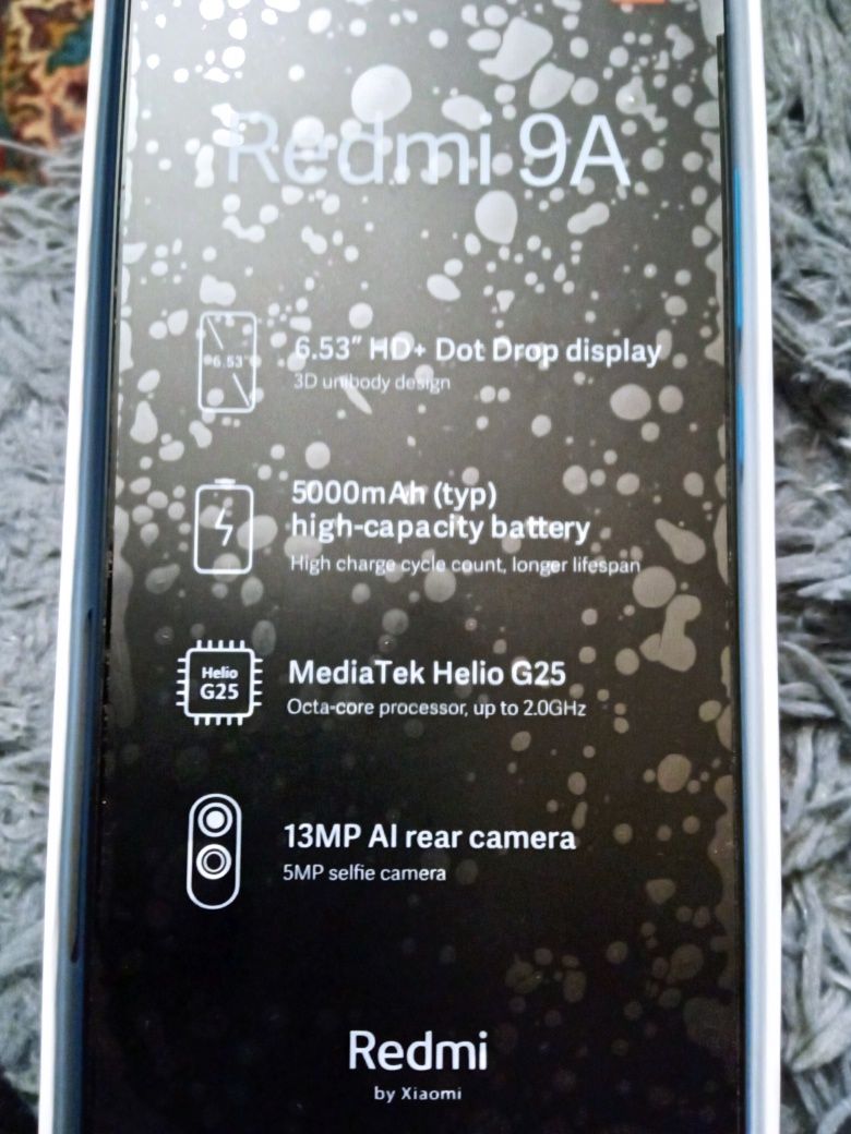 Продам андроид Redmi 9A в отличном состоянии.