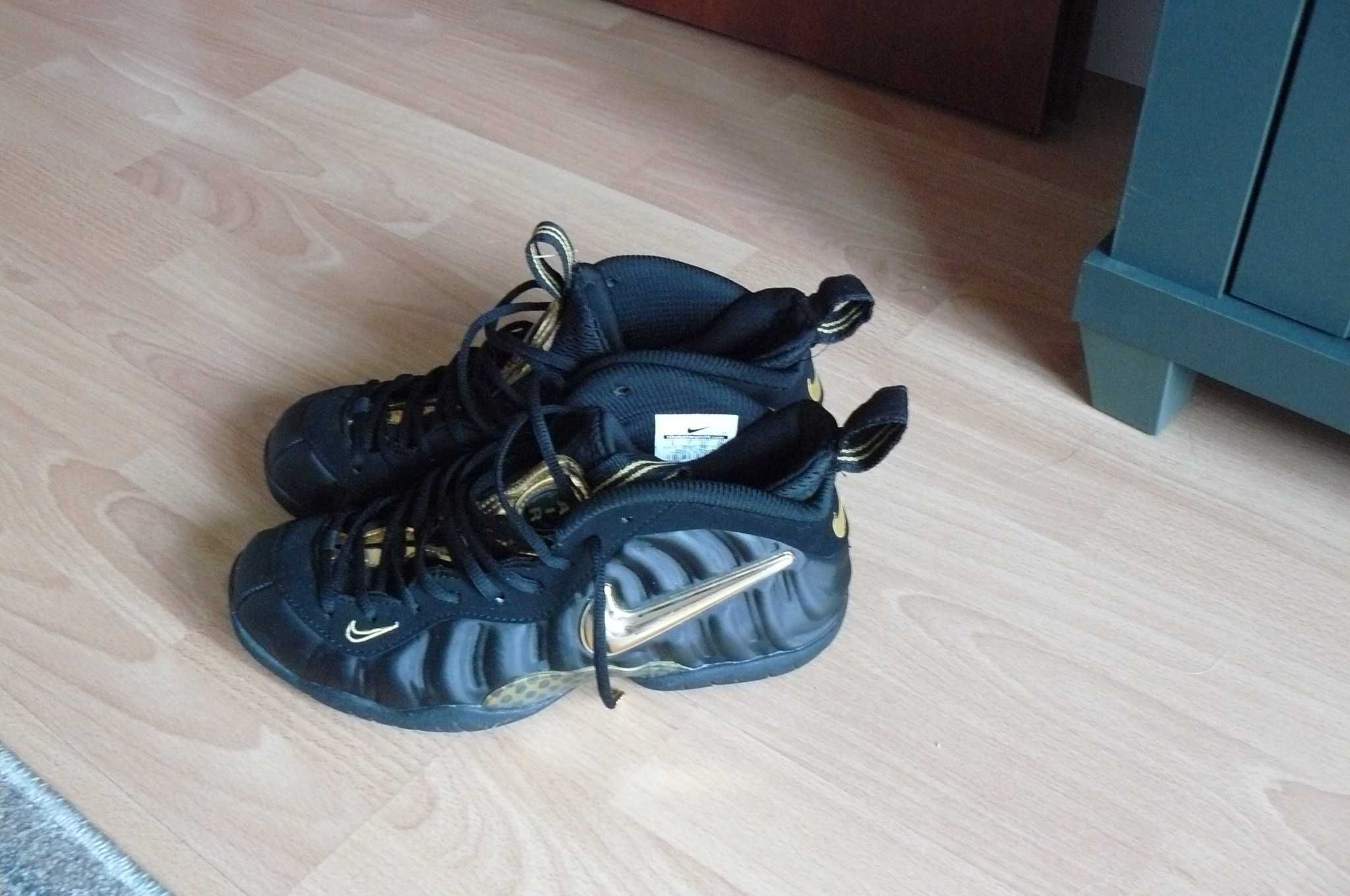 buty air nike foamposite pro metalic gold roz 41 zadbane