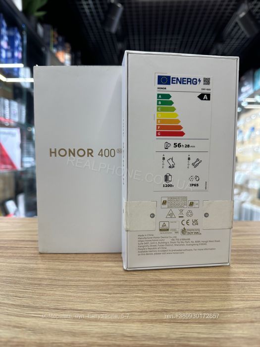 Смартфон Honor 400 5G 8/512Gb Midnight Black