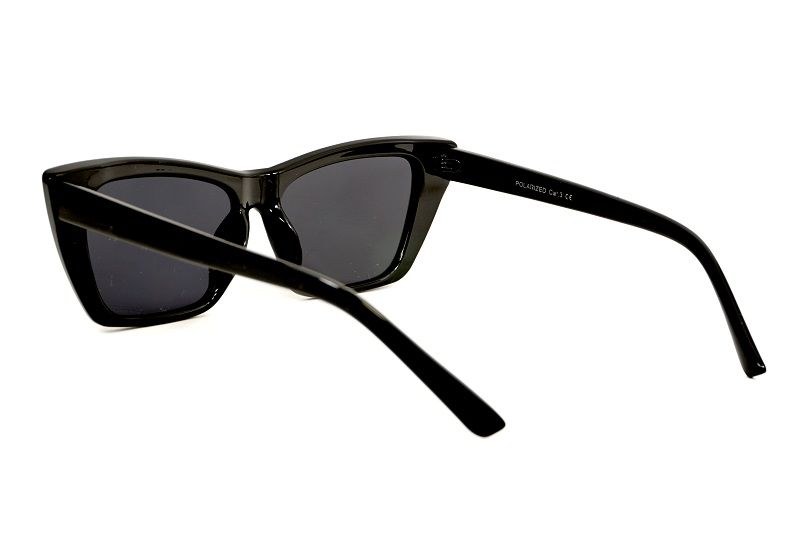 Damskie czarne okulary polaryzacyjne PolarZONE 905-1