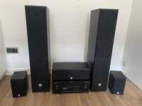 Kino domowe 5.0 DENON AVR-X2400H + Dali SPEKTOR 6/1/vokal