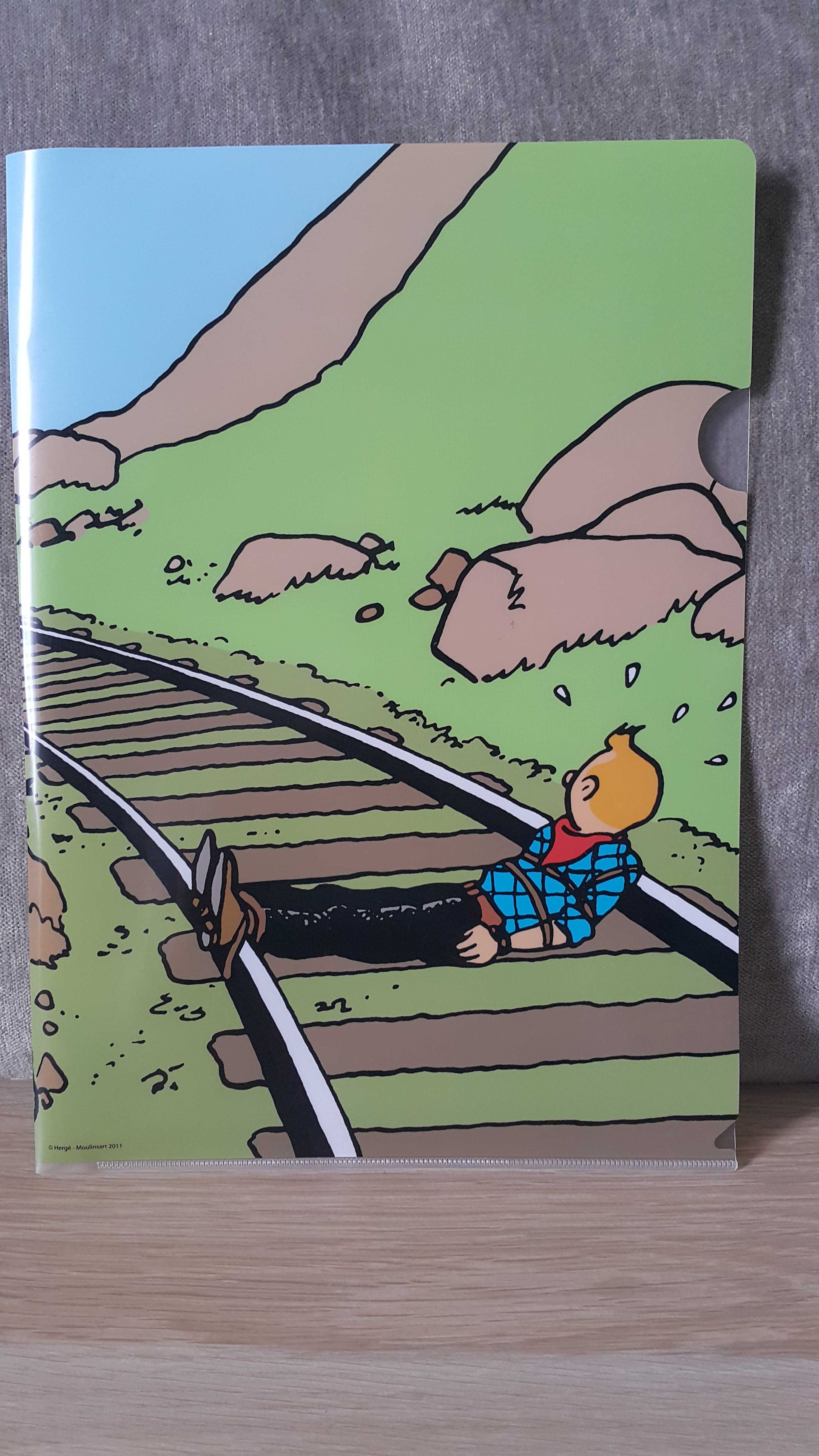 TINTIN - okładka na dokumenty A4