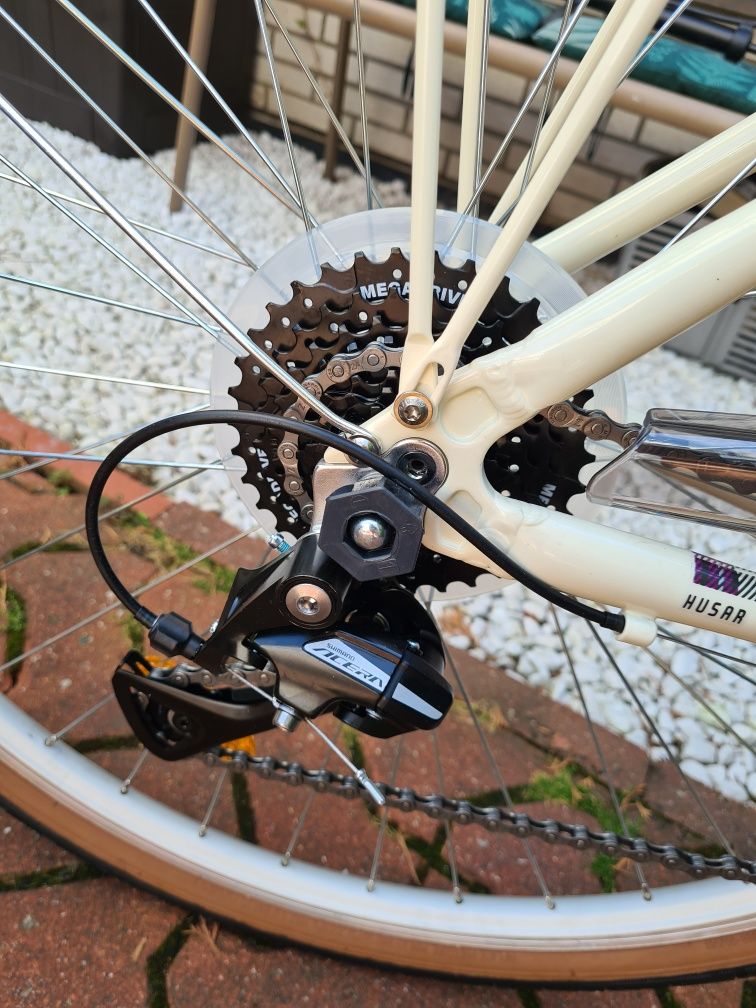 Nowy piękny rower miejski HUSAR Kopenhaga Holender Shimano
