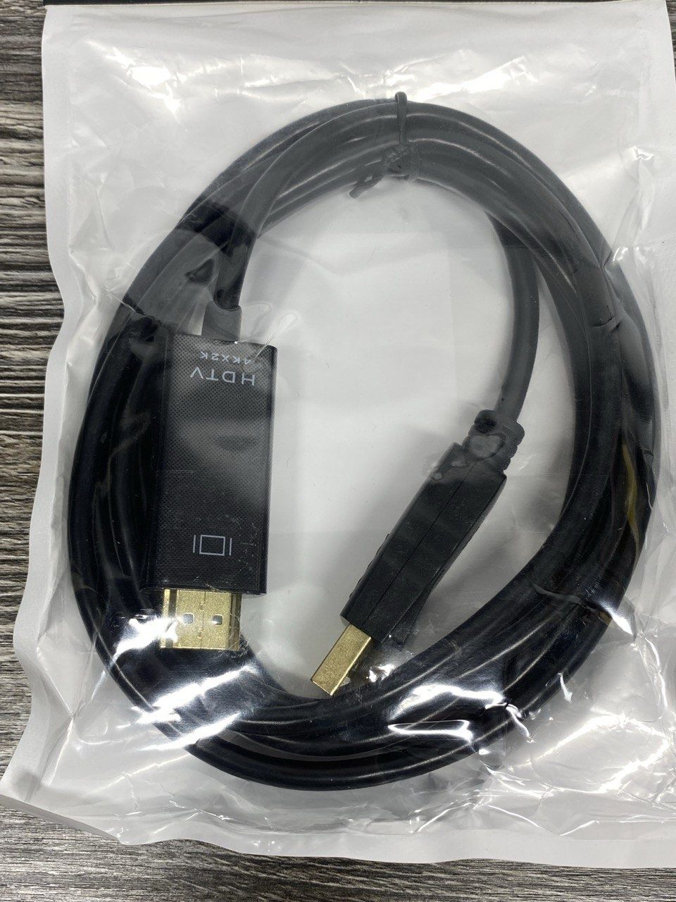 Кабель мультимедійний DisplayPort to HDMI 1.8м 4К (новий)