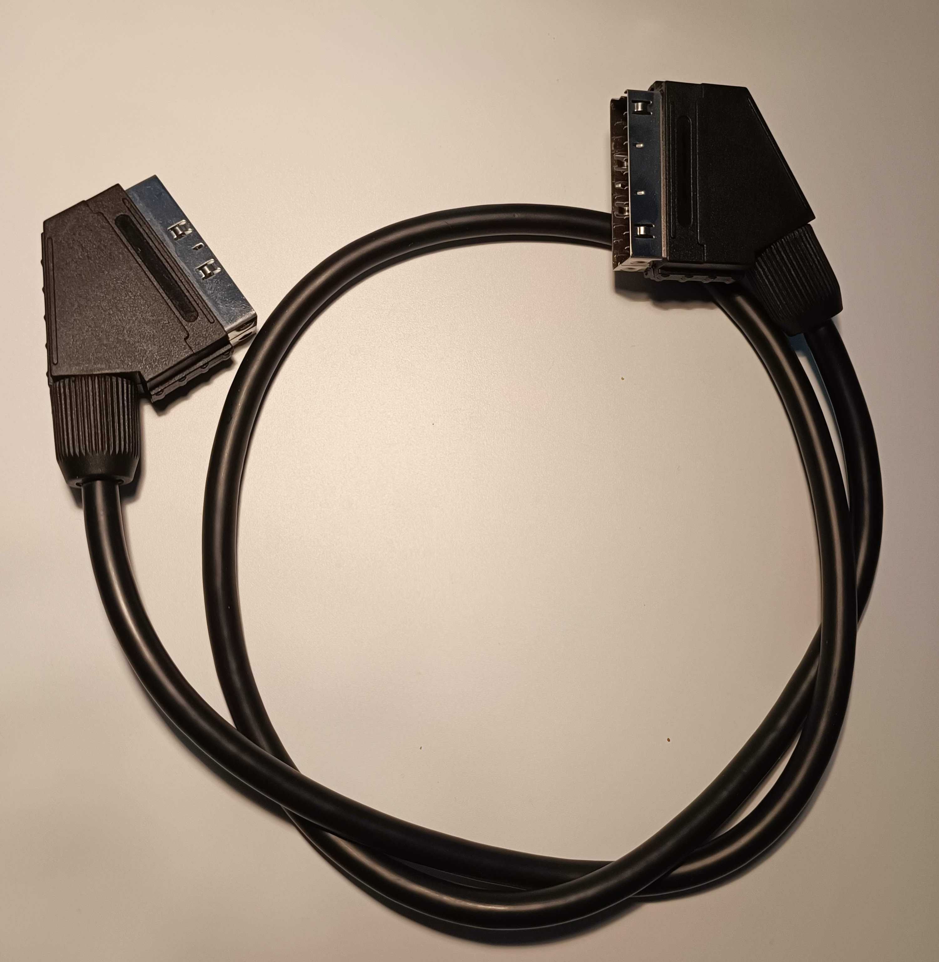 Kabel Scart-Scart Euro-Euro 0,9m