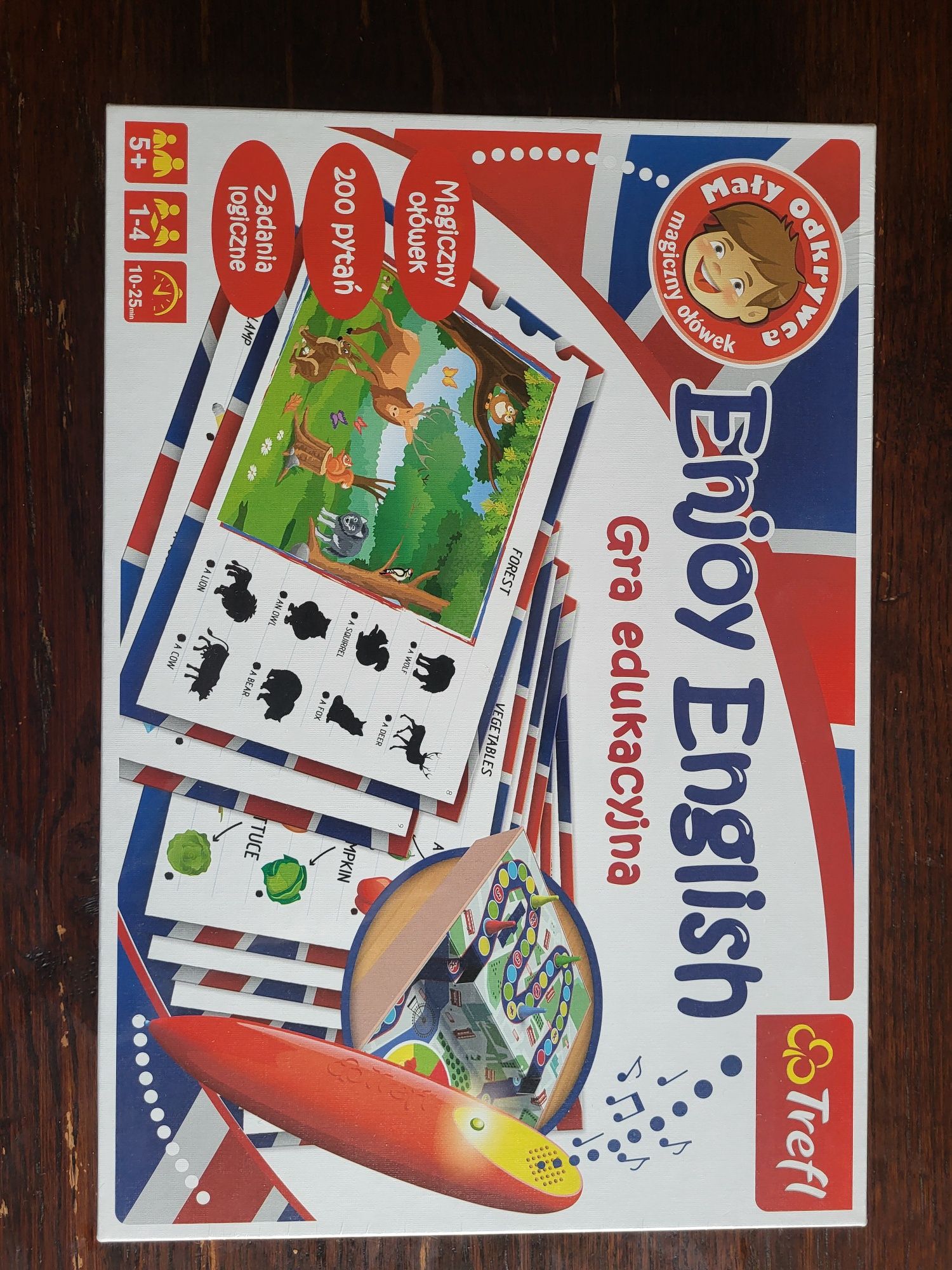 Gra edukacyjna - język angielski