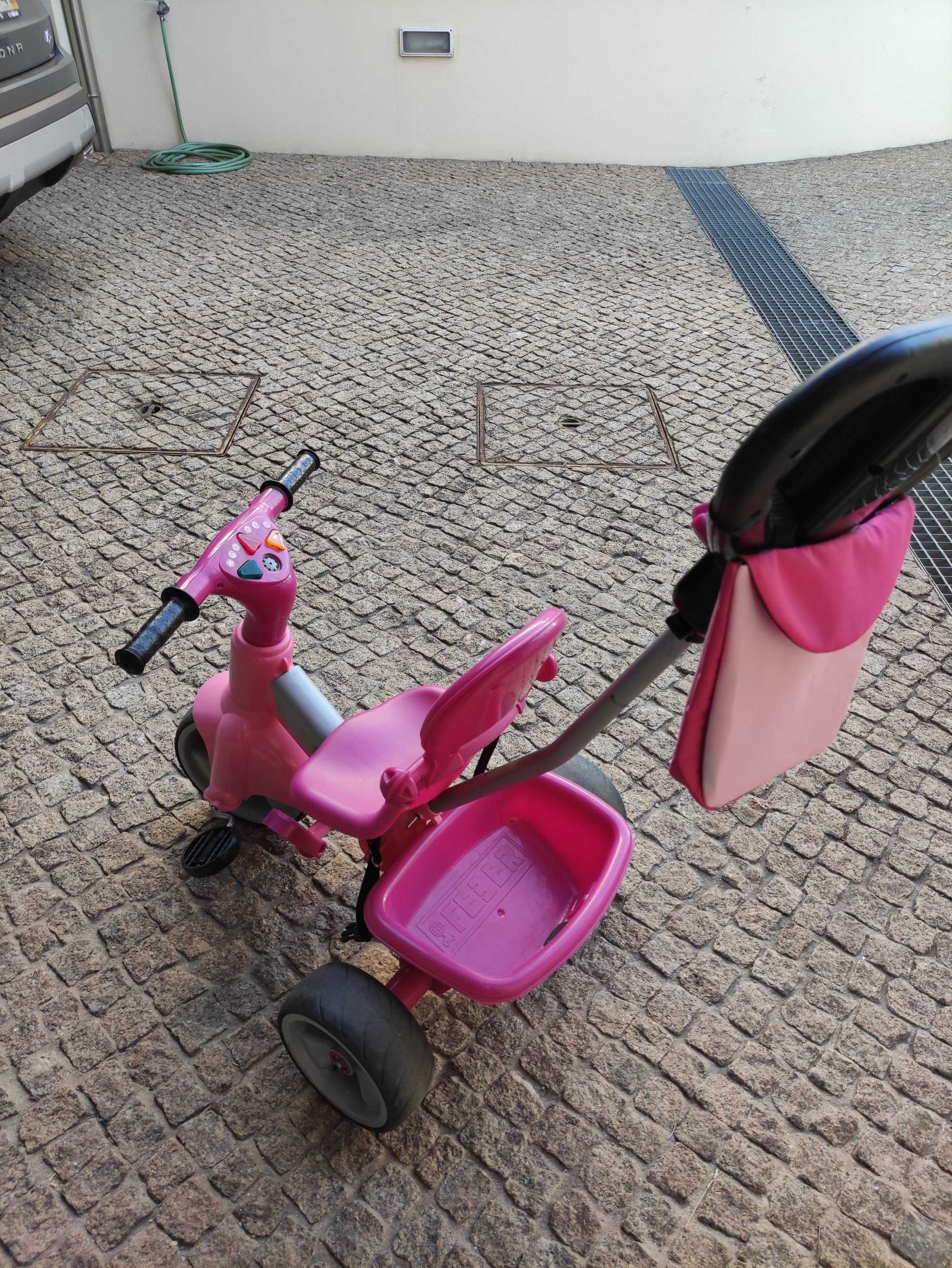 Triciclo Baby Plus Music Pink Feber 9M+