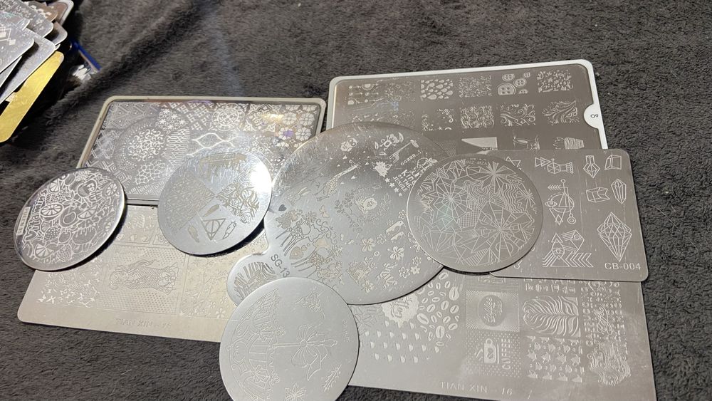 Пластинки для стемпінгу бу, всі разом