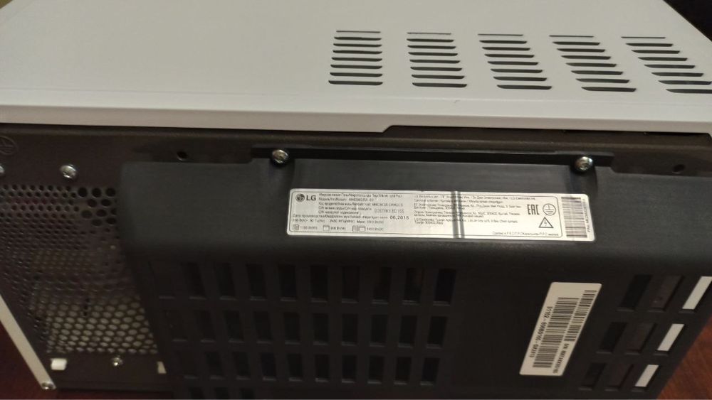 Новая микроволновка LG-MN6336GISW NeoShef Smart Inverter