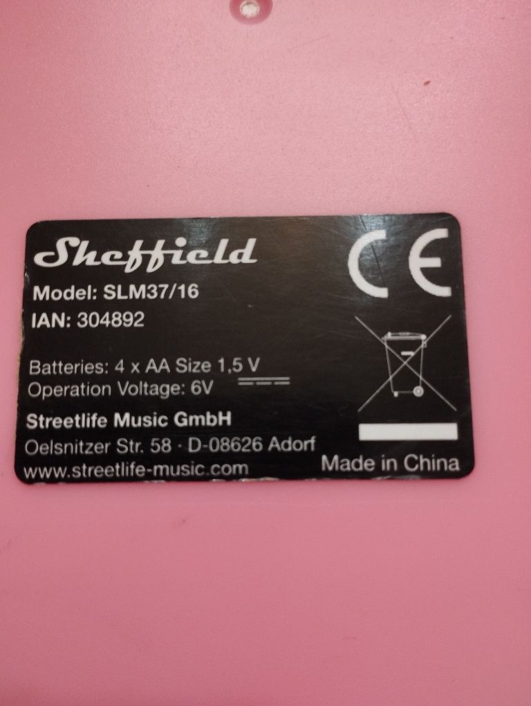 Teclado Sheffield