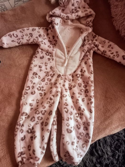 Pajac, pidżama panterka rozm. 98