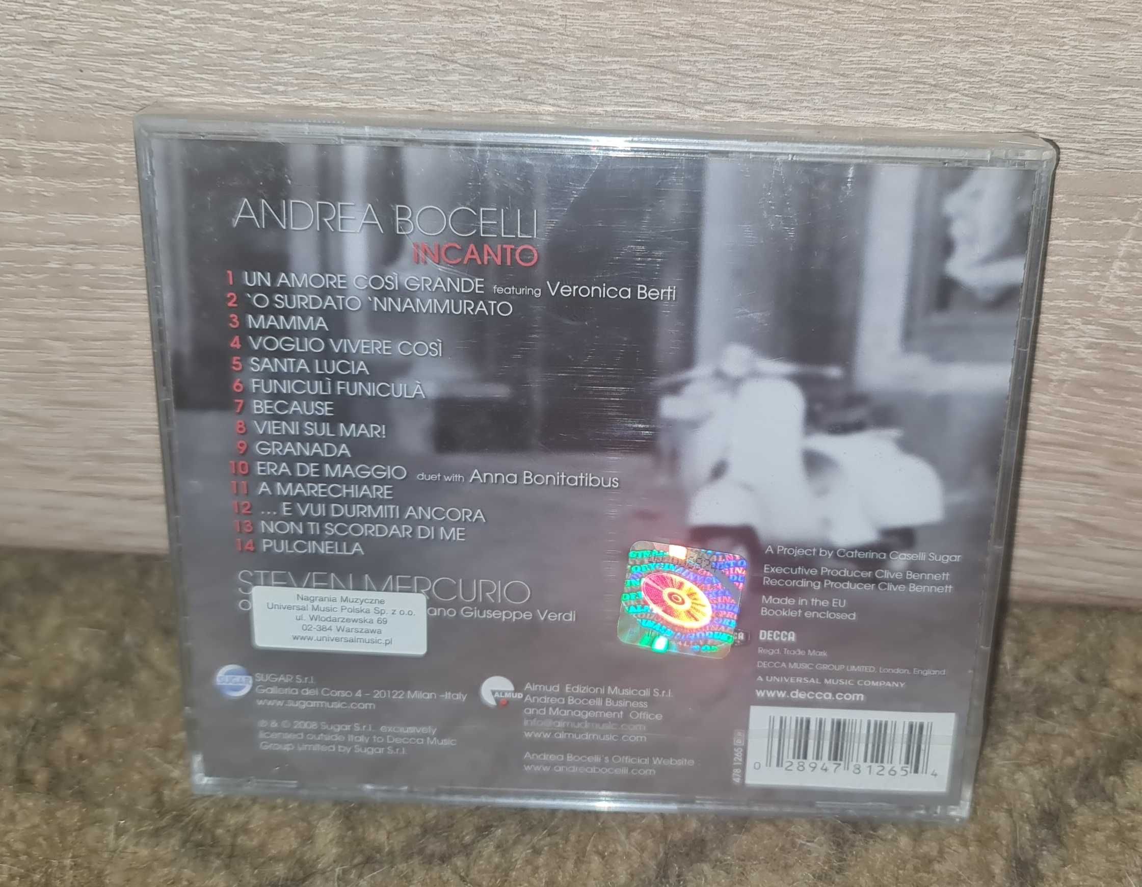 Andrea Bocelli / Incanto / CD / FOLIA /