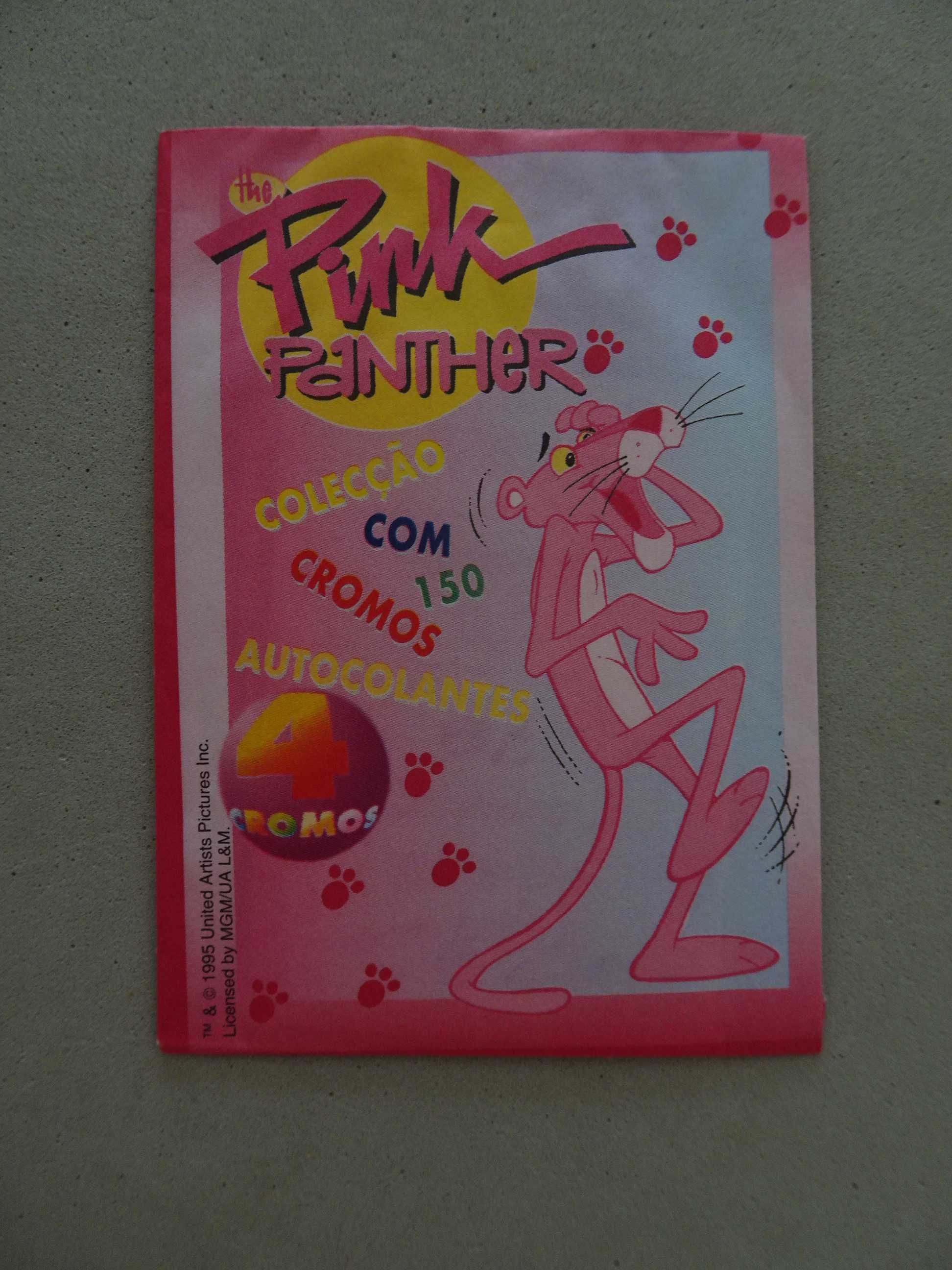 Carteira de cromos fechada Pink Panther - Pantera cor de rosa