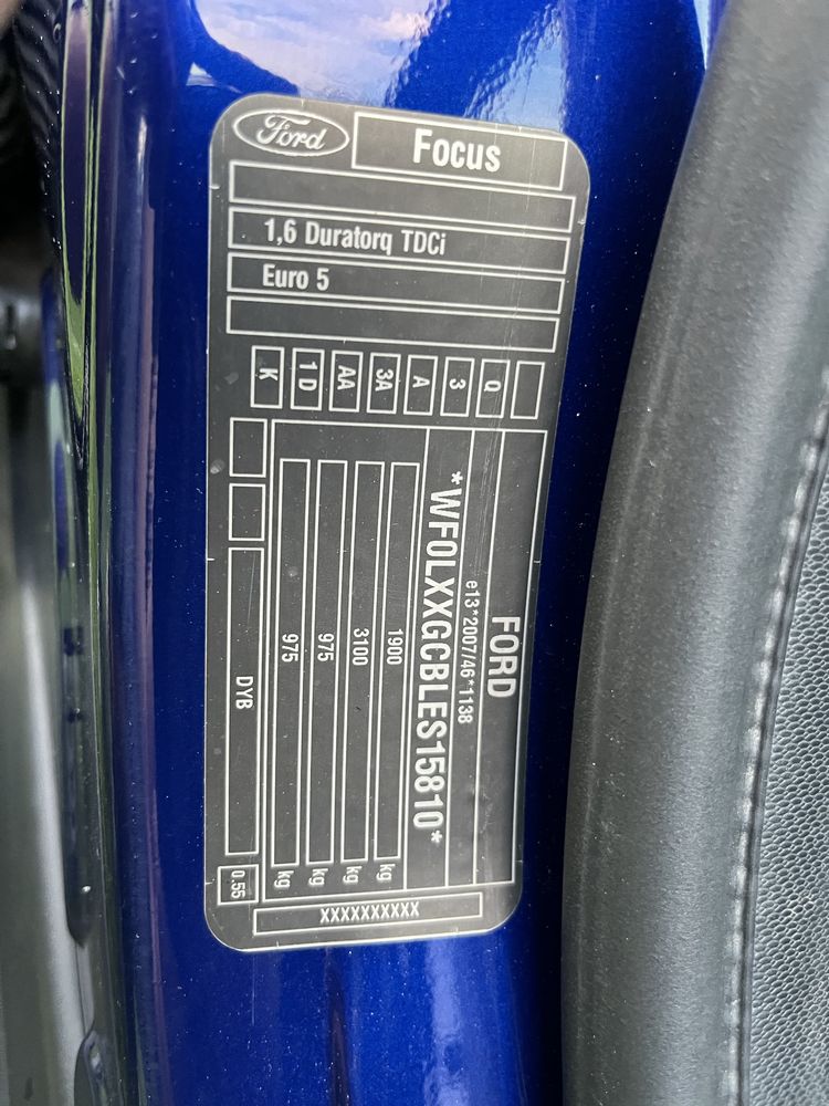 Ford Focus Kombi 1.6 tdci