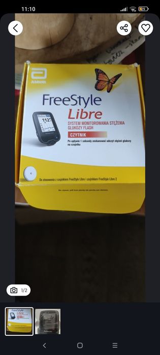 System monitorowania glukozy Libre