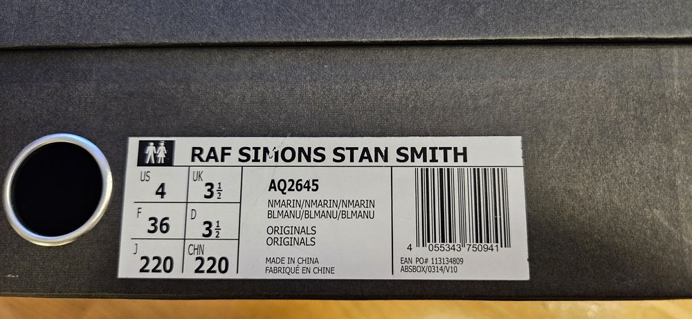 Sneakersy Adidas Raf Simons Stan Smith